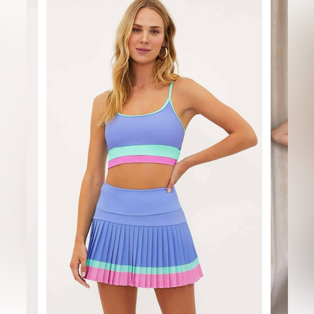 Beach Riot Gloria Skirt High Tide Colorblock - XL / HIGH TIDE COLORBLOCK